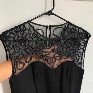 Vintage 80s mini evening dress